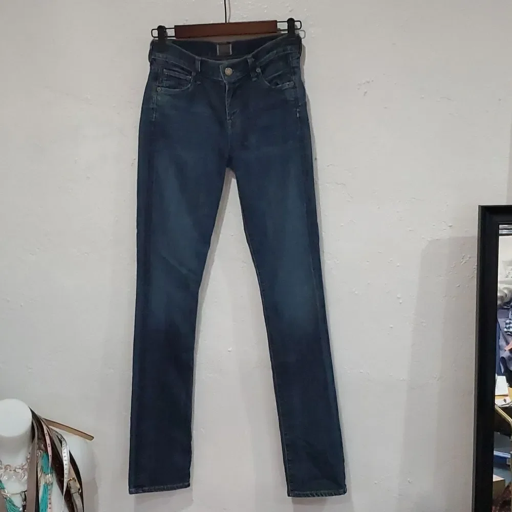 Citizens Of Humanity Elson Mid Rise Straight Leg Jeans Size 25 or 0